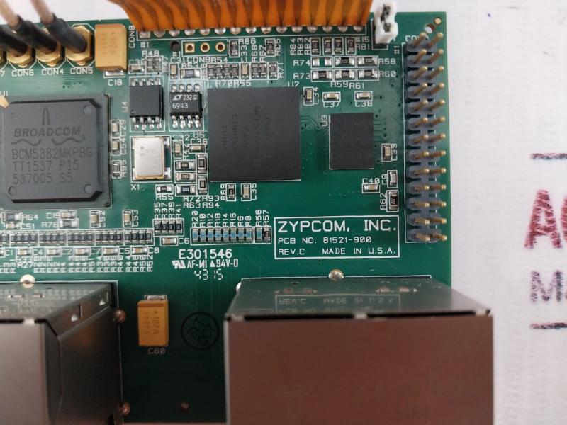 Zypcom 81522-900 Printed Circuit Board Card Rev C 81522-001 C002944