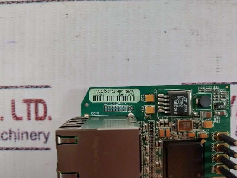 Zypcom 81522-900 Printed Circuit Board Card Rev C 81522-001 C002944