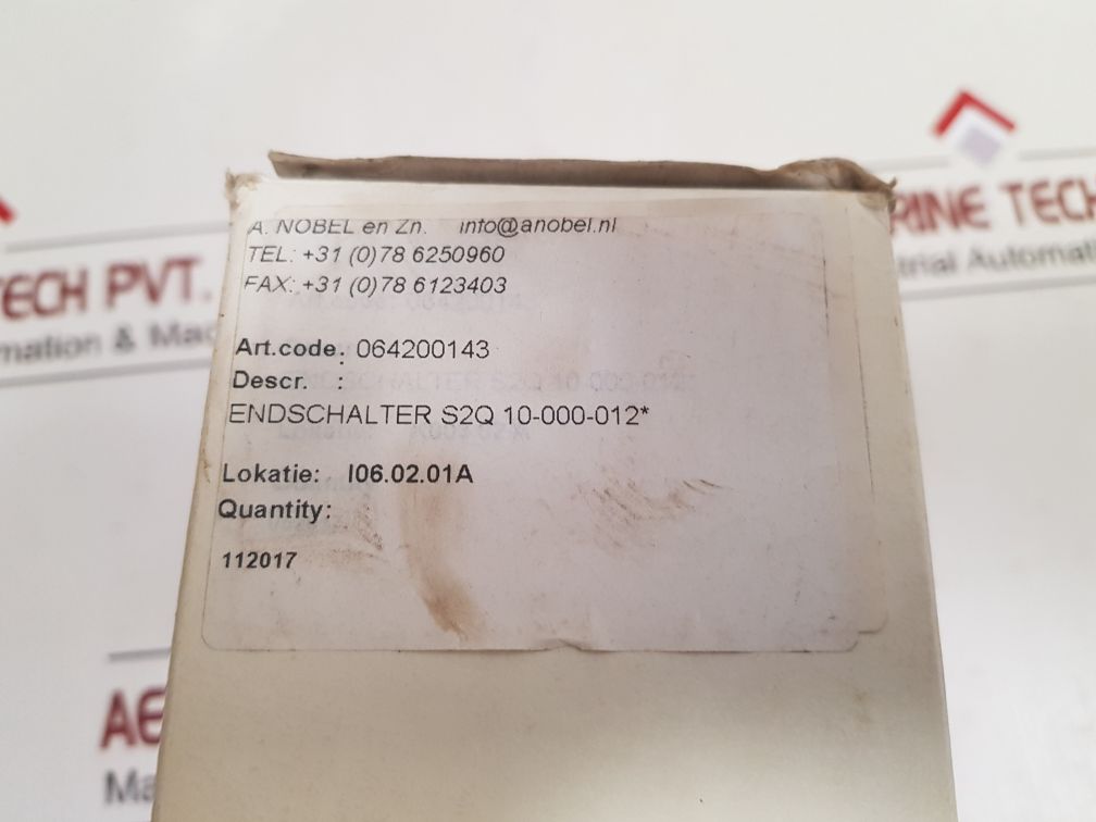 A.Nobel En Zn. 064200143 Endschalter