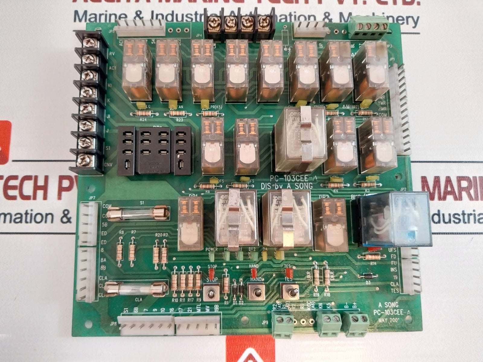A Song Pc-103Cee-a Printed Circuit Board 690 Gm