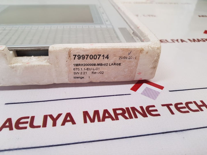 Abb 1Mrk000008-mb Display Sw1.2 28/13