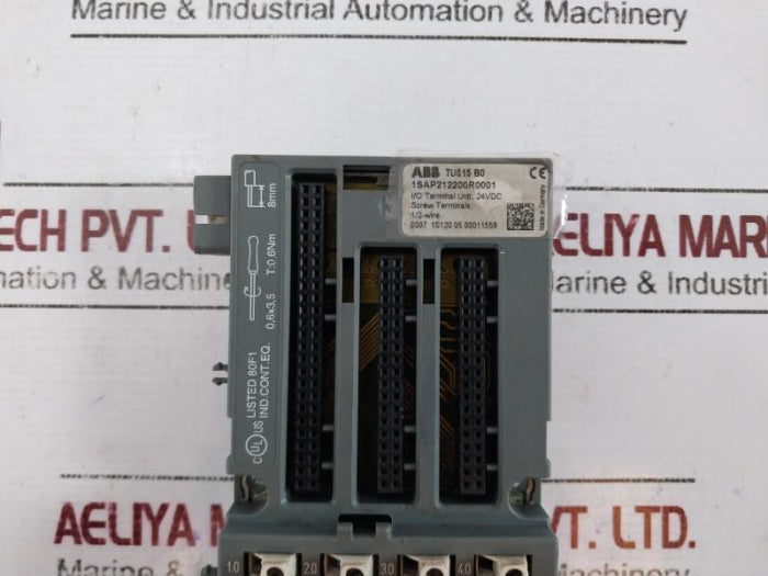 Abb 1Sap212200R0001 Tu515 B0 I/O Terminal Unit 24Vdc