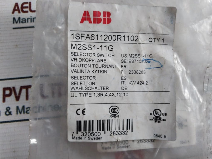 Abb 1Sfa611200R1102 Selector Switch A003248