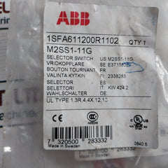 Abb 1Sfa611200R1102 Selector Switch A003248