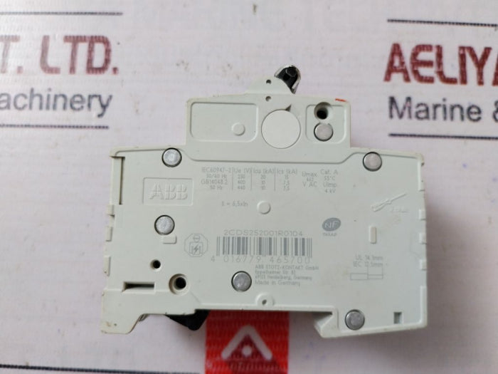 Abb 2Cds252001R0104 Circuit Breaker 50/60Hz Gb14048.2