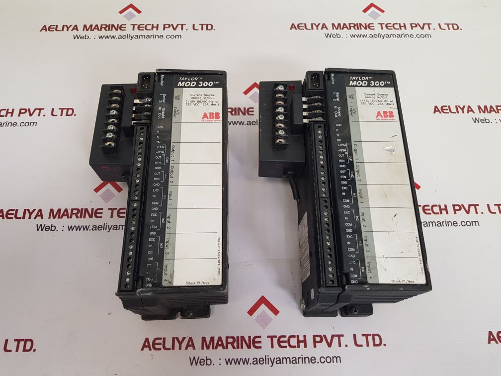 Abb Taylor Mod 300 6231Bp10930C-k Analog In/ Out Module With 6231Bp10920C-k
