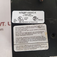 Abb Taylor Mod 300 6231Bp10930C-k Analog In/ Out Module With 6231Bp10920C-k