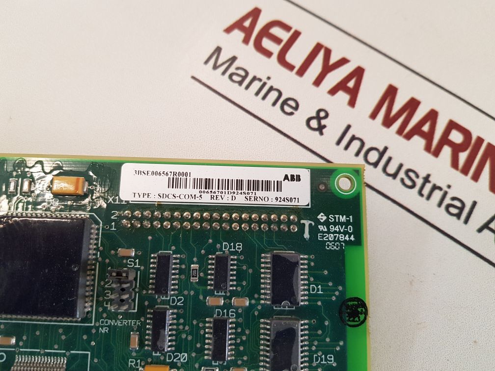 Abb Sdcs-com-5 3Bsc980004R111 Communication Board Rev:D 3Bse006567R0001