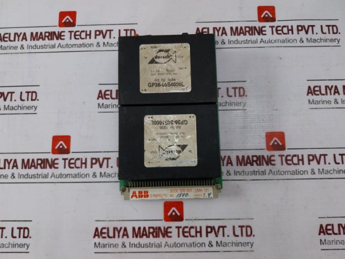 ABB 3DDE 300 401 Power Supply Card 5VDC/400MA 24VDC/1000MA
