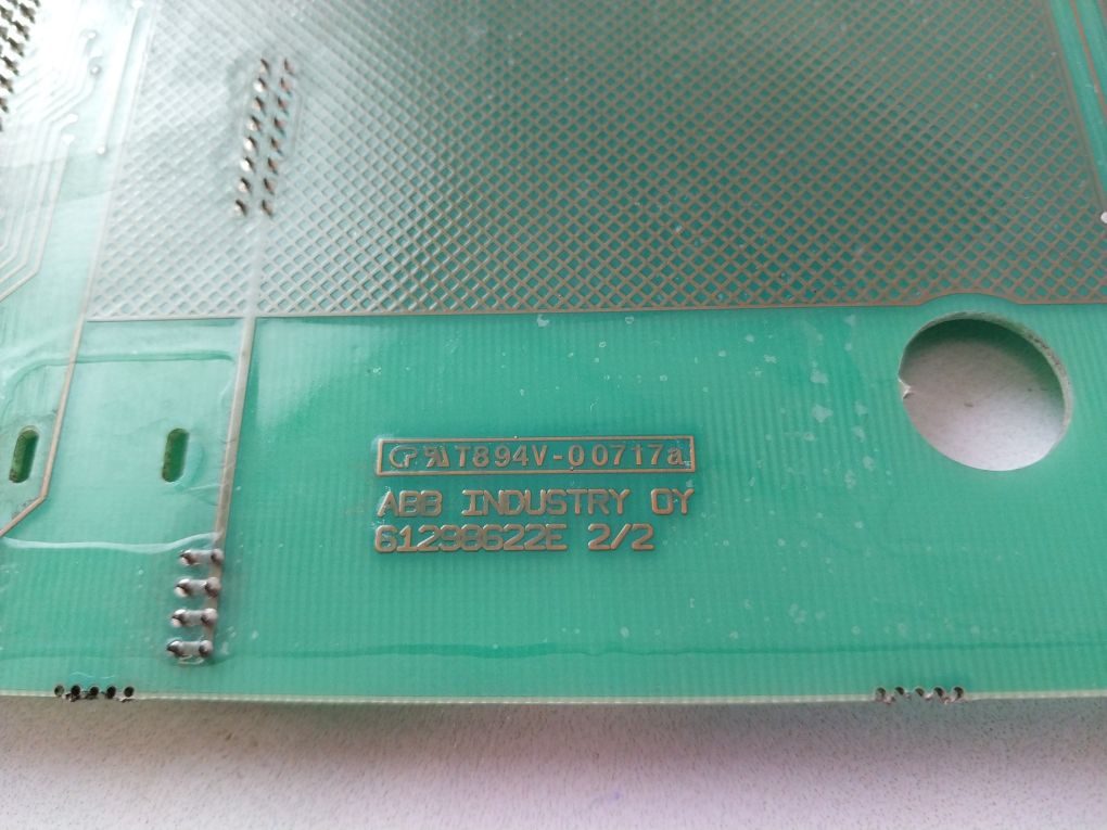 Abb 61298622E 1/2 Distribution Card