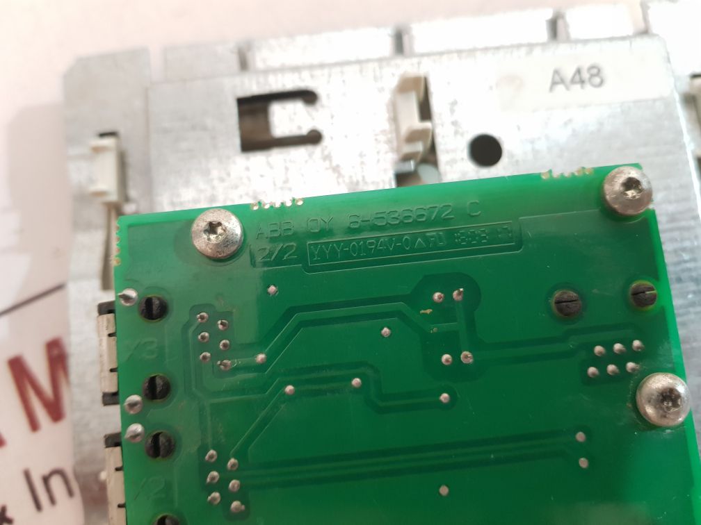 Abb Panel Connector Cover 64536672 C 94V-0