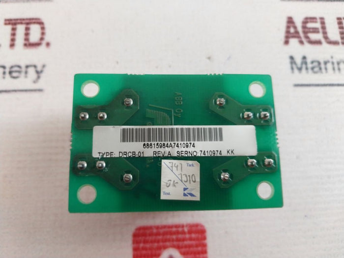 Abb Drcb-01 Pcb For Filtering Board Drcb-01 Rev. A