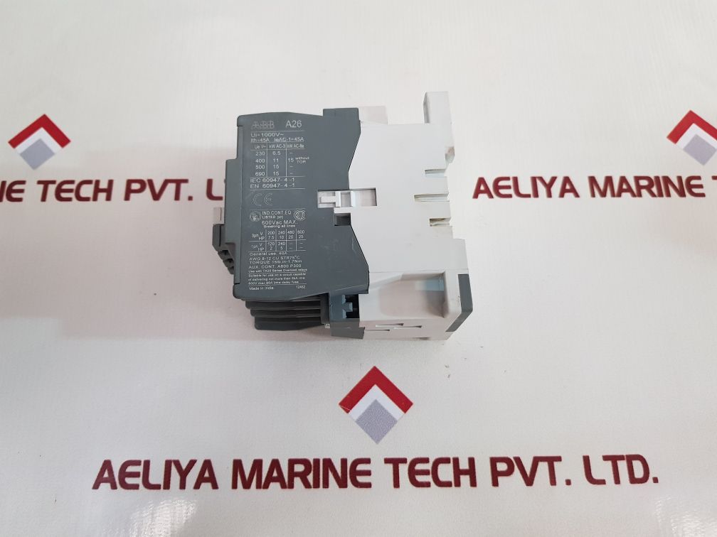 Abb A26-30-10 Ac Contactor 1Sbl241001R8010
