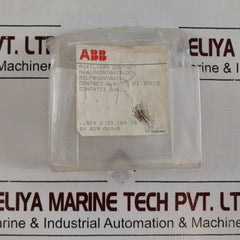Abb Sk 829 002-d Auxiliary Contact Block A600 P600