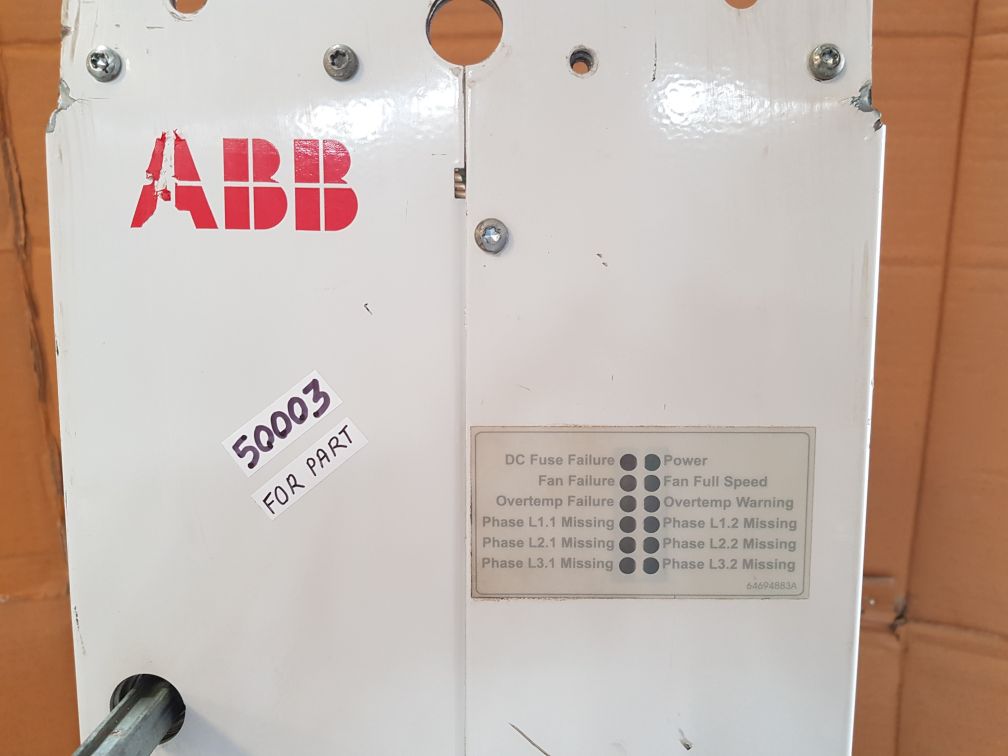 Abb Acs800-704-0910-7+F250 Inverter Drive 3~380-690V 816A 48-63Hz