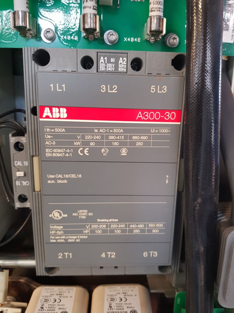 ABB ACS800-704-0910-7+F250 Diode Supply Unit DSAB-01C 64690701 816A 48-63Hz
