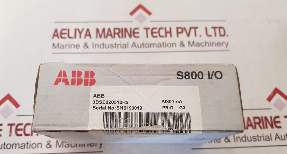 Abb Ai801-ea S800 I/O Module 3Bse020512R2