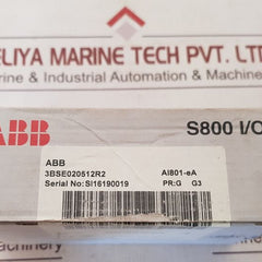 Abb Ai801-ea S800 I/O Module 3Bse020512R2