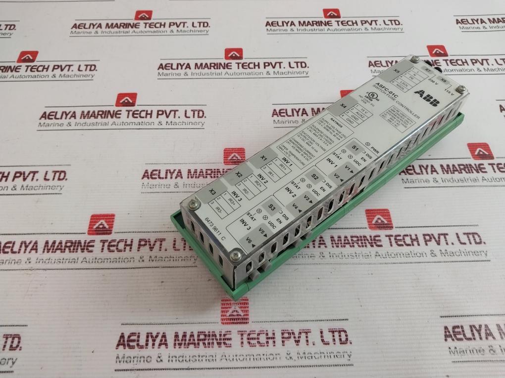 Abb Asfc-01C Switch Fuse Controller 600Vac 50/60Hz