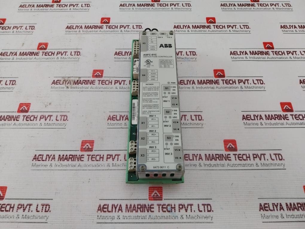 Abb Asfc-01C Switch Fuse Controller Rev D
