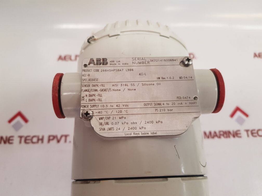 Abb 2600t pressure transmitter au3063 New