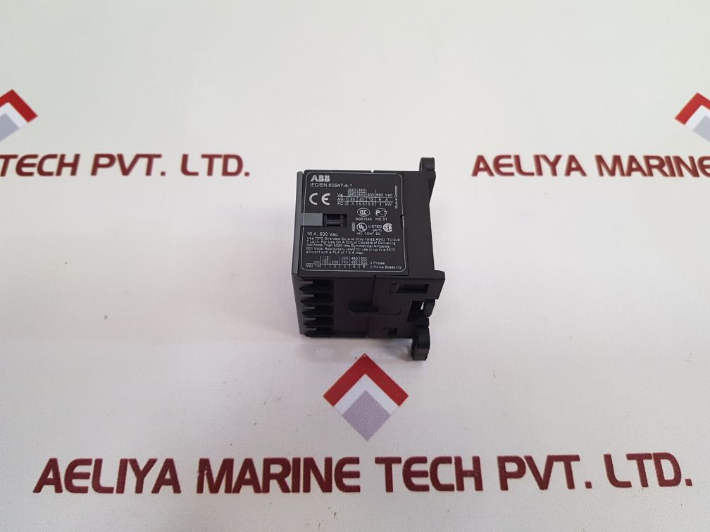 Abb Bc7-30-10 Auxiliary Contactor - Aeliya Marine Tech