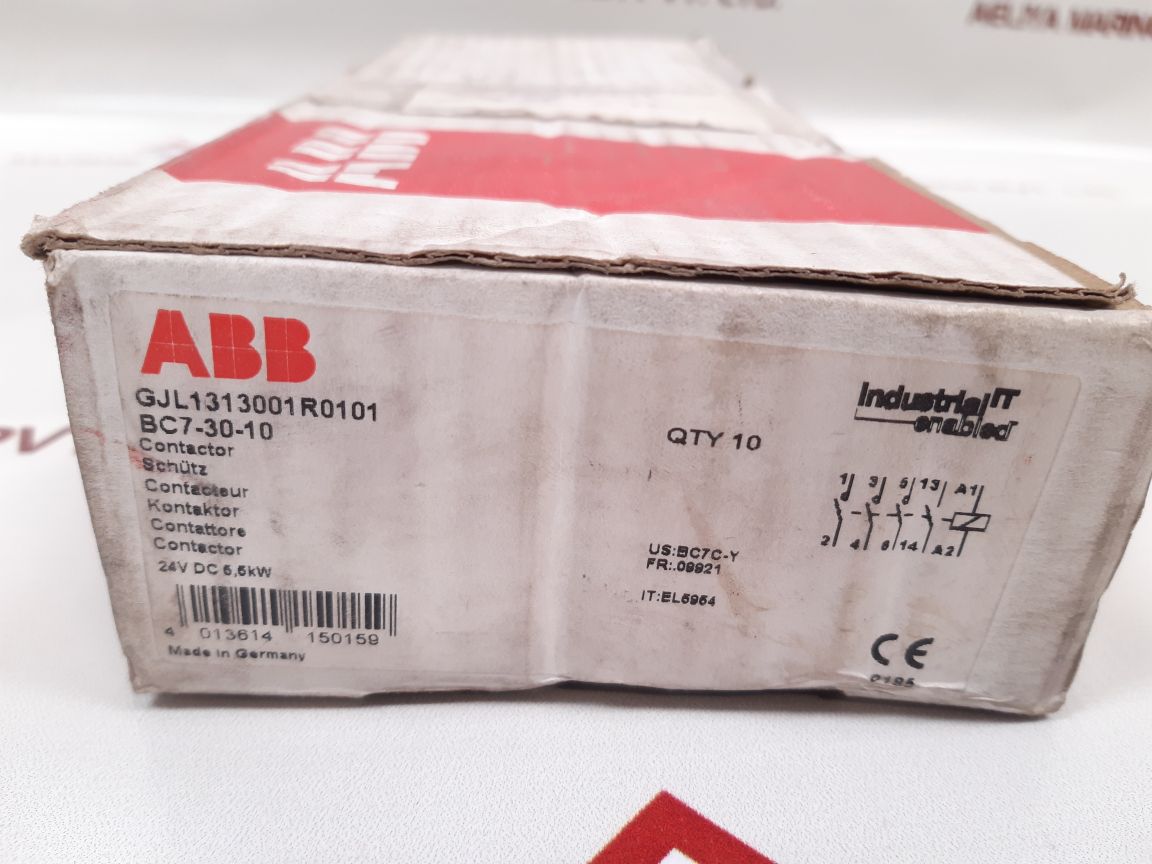 Abb Bc7-30-10 Contactor Gjl1313001R0101 New - Aeliya Marine Tech