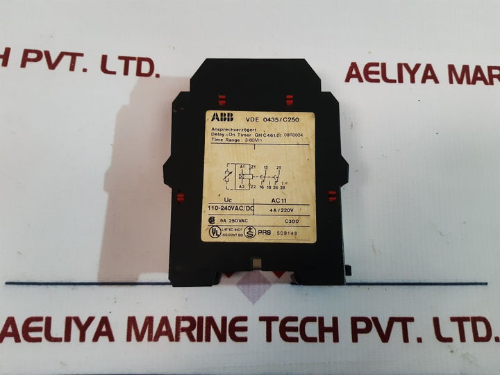 Abb C461 Delay-on Timer Gh C461.01