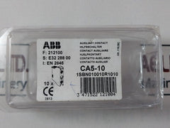 Lot of 4X ABB CA5-10 Auxiliary Contact Block 690V 16A IEC 60947-5-1
