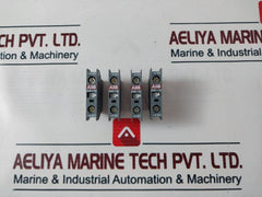 Lot of 4X ABB CA5-10 Auxiliary Contact Block 690V 16A IEC 60947-5-1