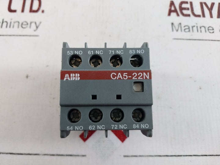 Abb Ca5-22N Auxiliary Contact Block 690V 16A 60/75°C