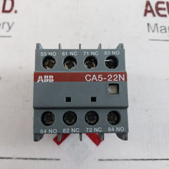 Abb Ca5-22N Auxiliary Contact Block 690V 16A 60/75°C