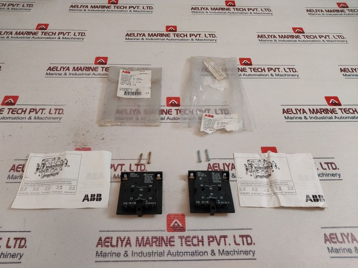 Abb Cal16-11B Auxiliary Contact Sk 829 002-b 10A 600V Ac Gjd8290020R0200