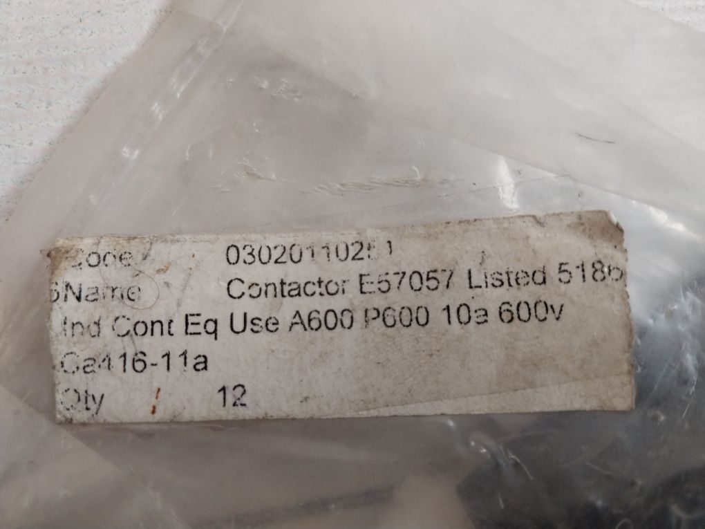 Abb Cal16-11B Auxiliary Contact Sk 829 002-b 10A 600V Ac Gjd8290020R0200