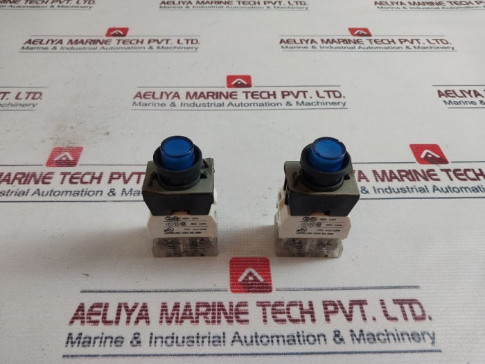 Abb Cbh Sk 615 001-c Push Button With Auxiliary Contact Block
