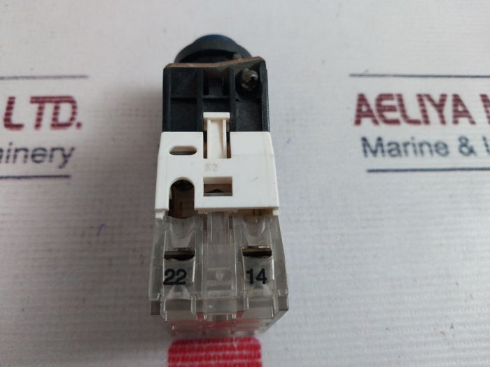 Abb Cbh Sk 615 001-c Push Button With Auxiliary Contact Block