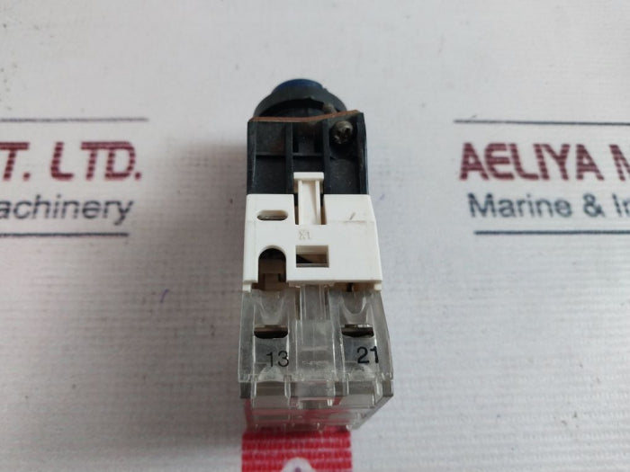 Abb Cbh Sk 615 001-c Push Button With Auxiliary Contact Block