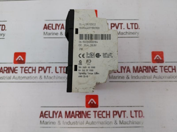 Abb Cl-lsr.12Dc2 Selection Table Logic Relay Dc 24V 2W 1Svr440711R0100