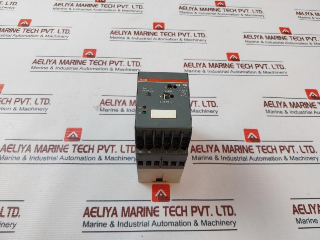 Abb Cm-iwn-ac Earth-leakage Monitoring Relay Gb14048.5