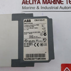 Abb Cm-pas.41 3 Phase Unbalance Rms Monitoring Relay 300-500V Ac