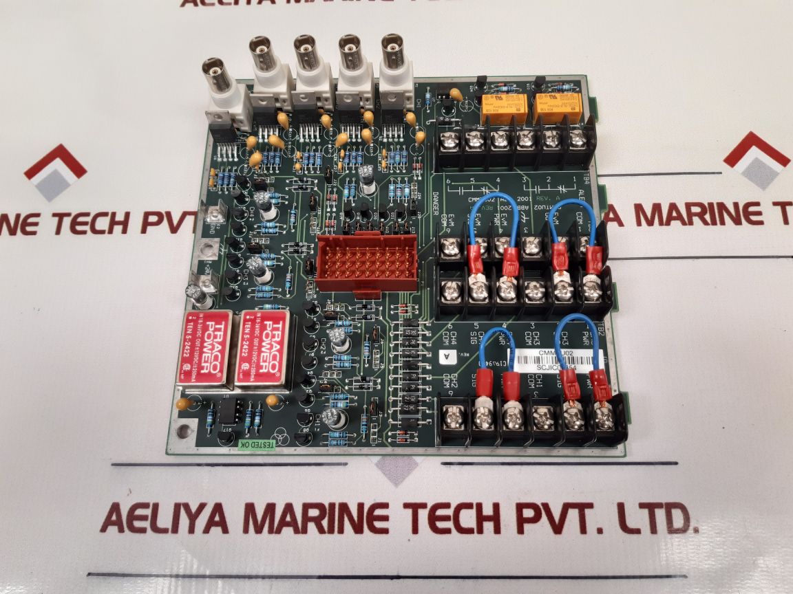 ABB CMMTU02 Monitoring Module Rev. A SCJIC01354