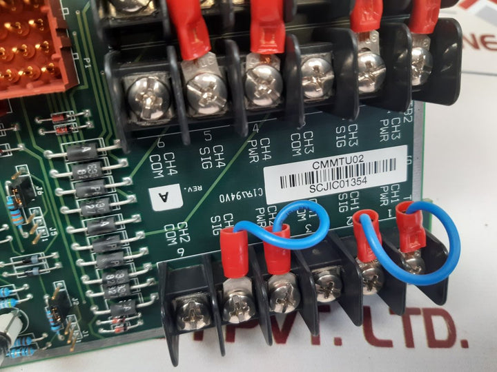 ABB CMMTU02 Monitoring Module Rev. A SCJIC01354