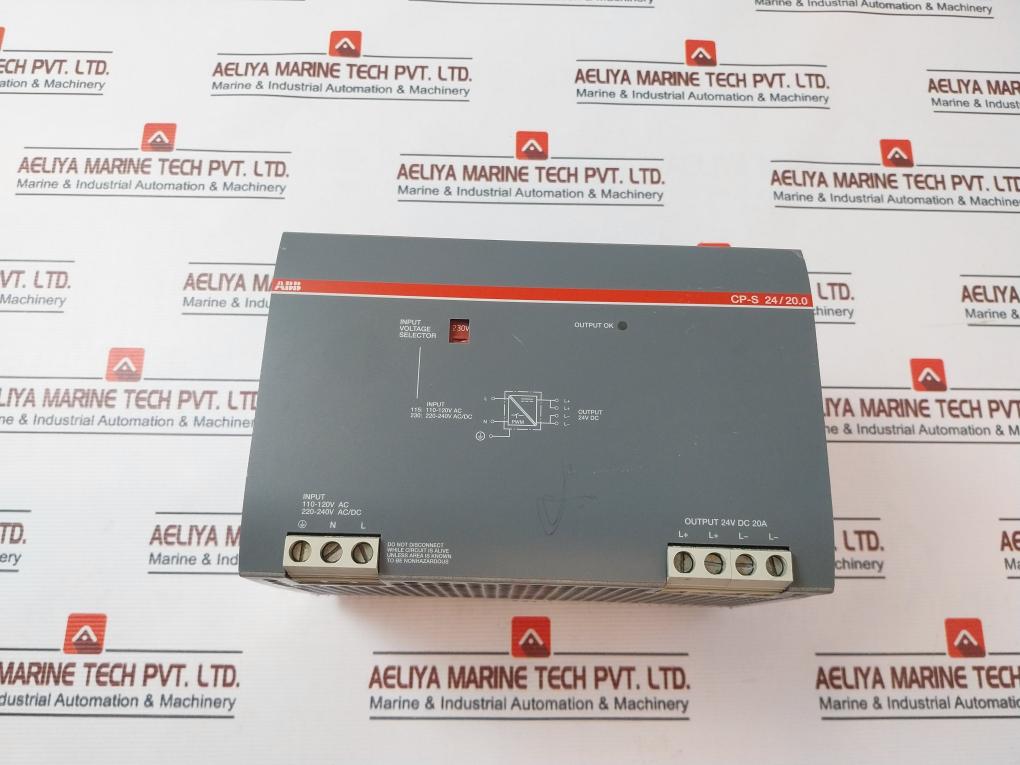 Abb Cp-s 24/20.0 Switch Mode Power Supply 1Svr427016R0100