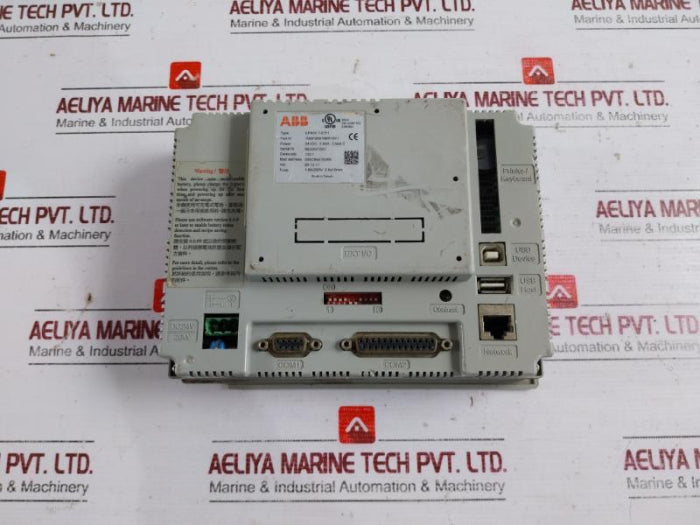 Abb Cp430 T-eth Control Panel 1 Menu 5 Defined Keys Touch Screen