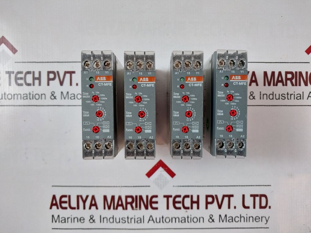 Abb Ct-mfe Multifunctional Electronic Time Relay A1/A2: 24-240V 50/60Hz
