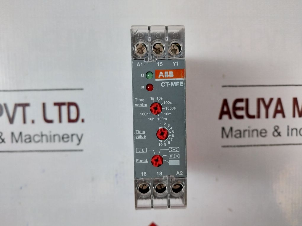 Abb Ct-mfe Multifunctional Electronic Time Relay A1/A2: 24-240V 50/60Hz