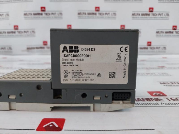 Abb Di524 D3 Digital Input Module 24Vdc 32Di 1Sap212000R0001 1-wire