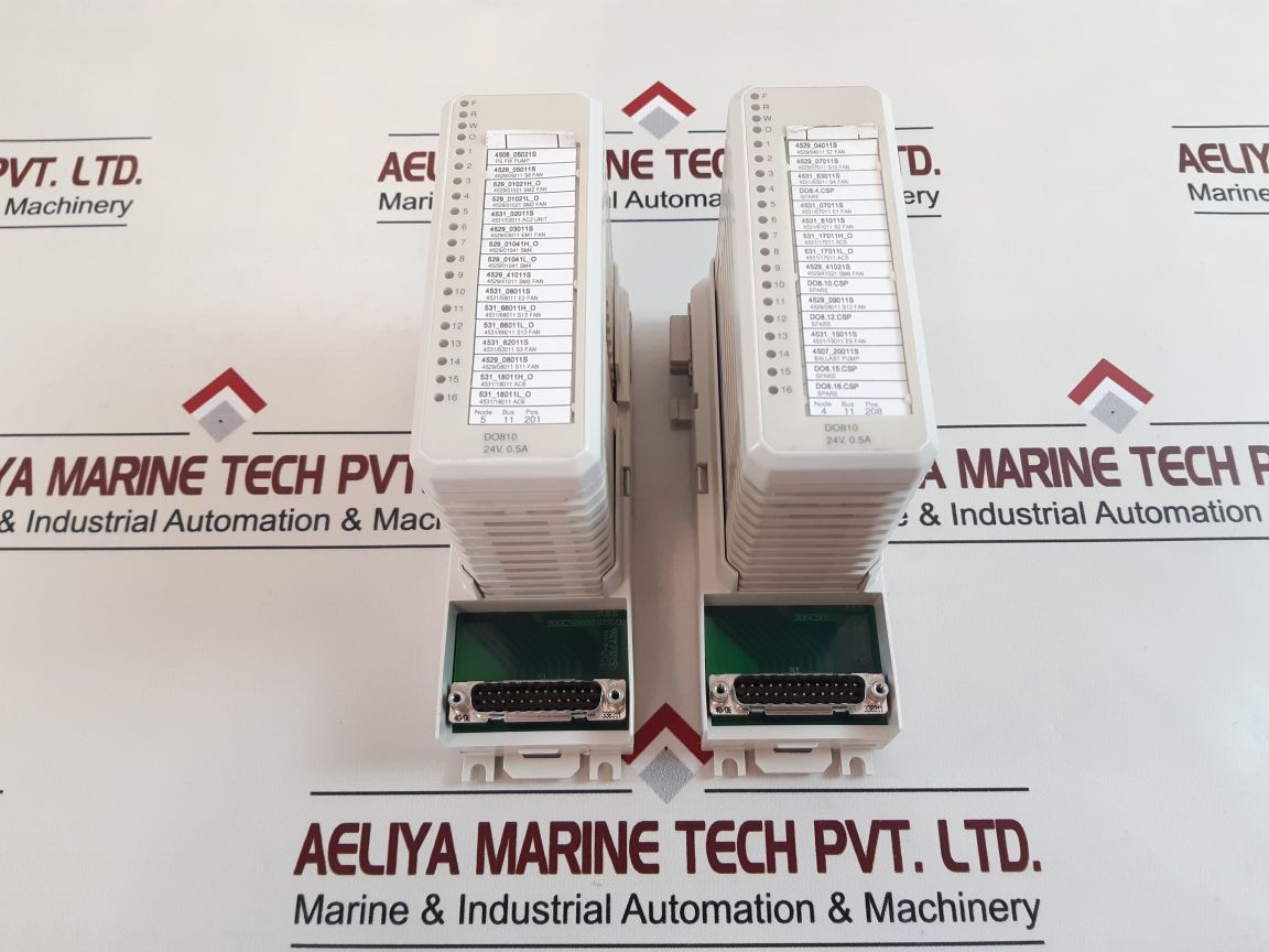 Abb Do810 Digital Output Module 3Bse008510R1 With 3Bse013232R1 Termination Unit