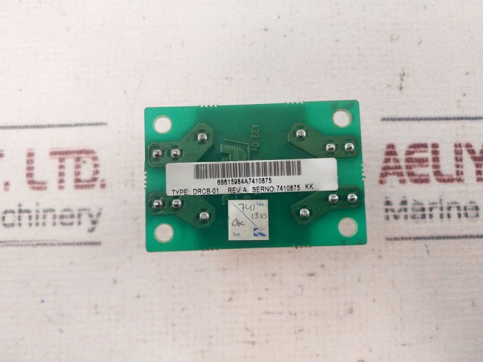 Abb Drcb-01 Model Drilling Drive Rev: A 68615984A7410875