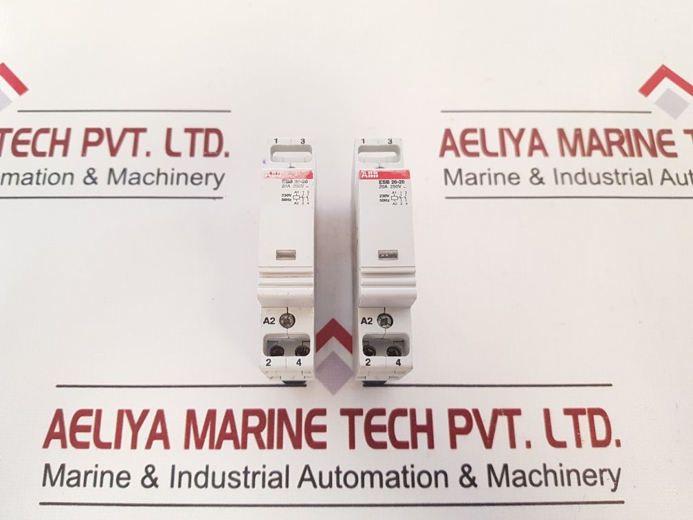 Lot of 5X ABB ESB 20-20 Installation Protection 20A 400V AC